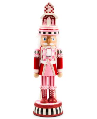 Ruby Red Wood Nutcracker