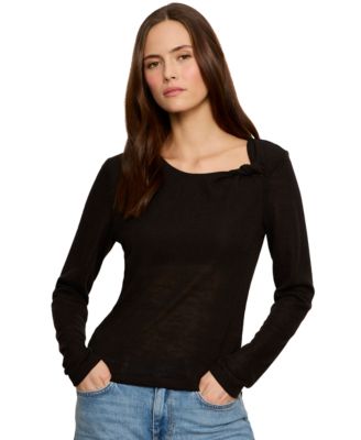 Women's Suki Long-Sleeve Twist T-Shirt