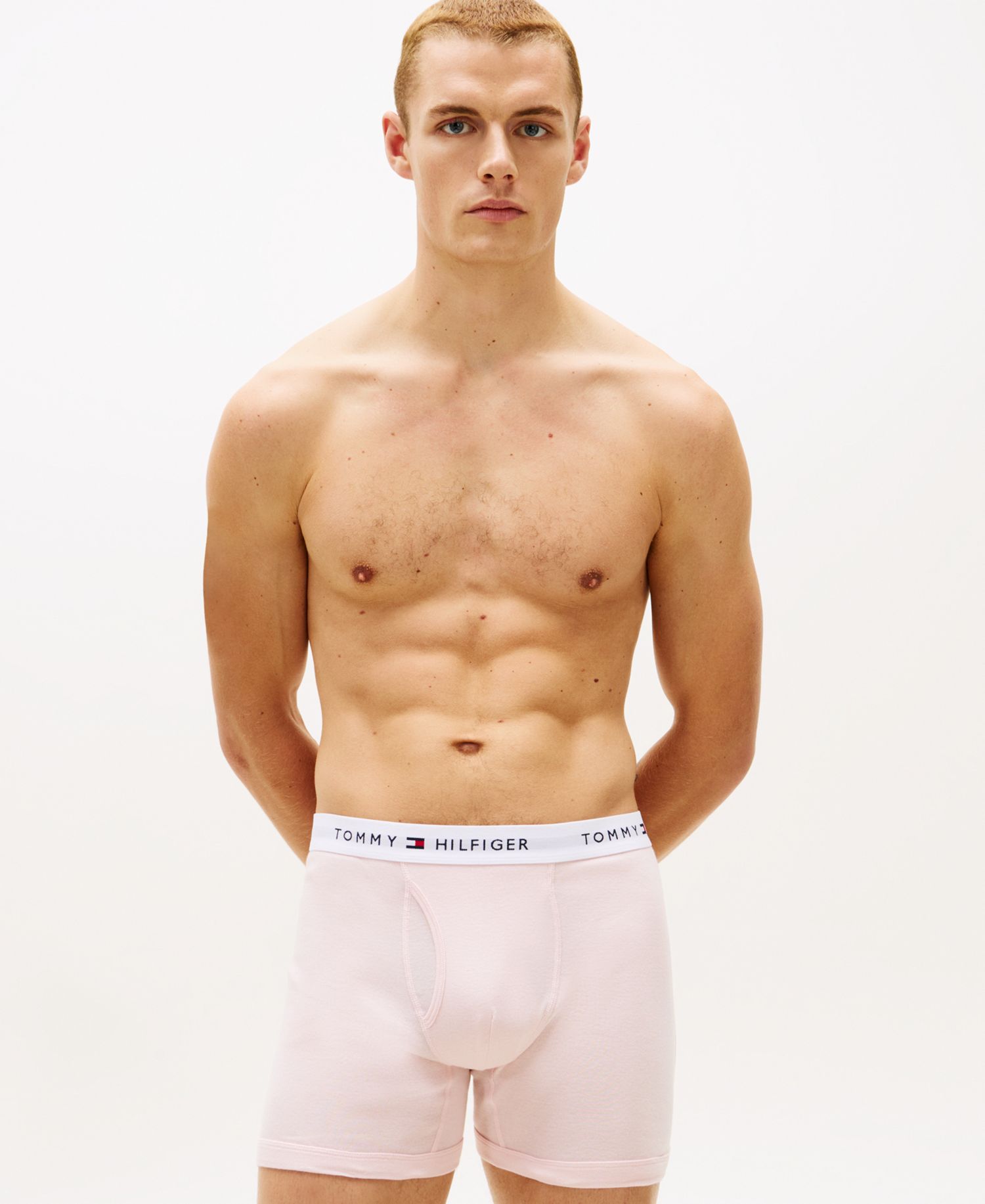 Men's Classic Cotton Boxer Briefs, 3-Pack