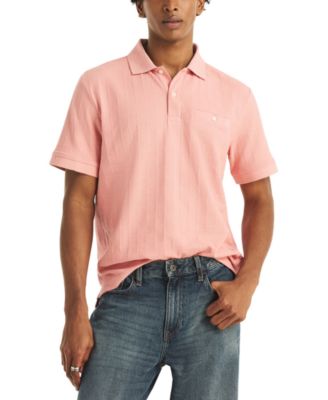 Men's Jacquard Jersey Polo Shirt