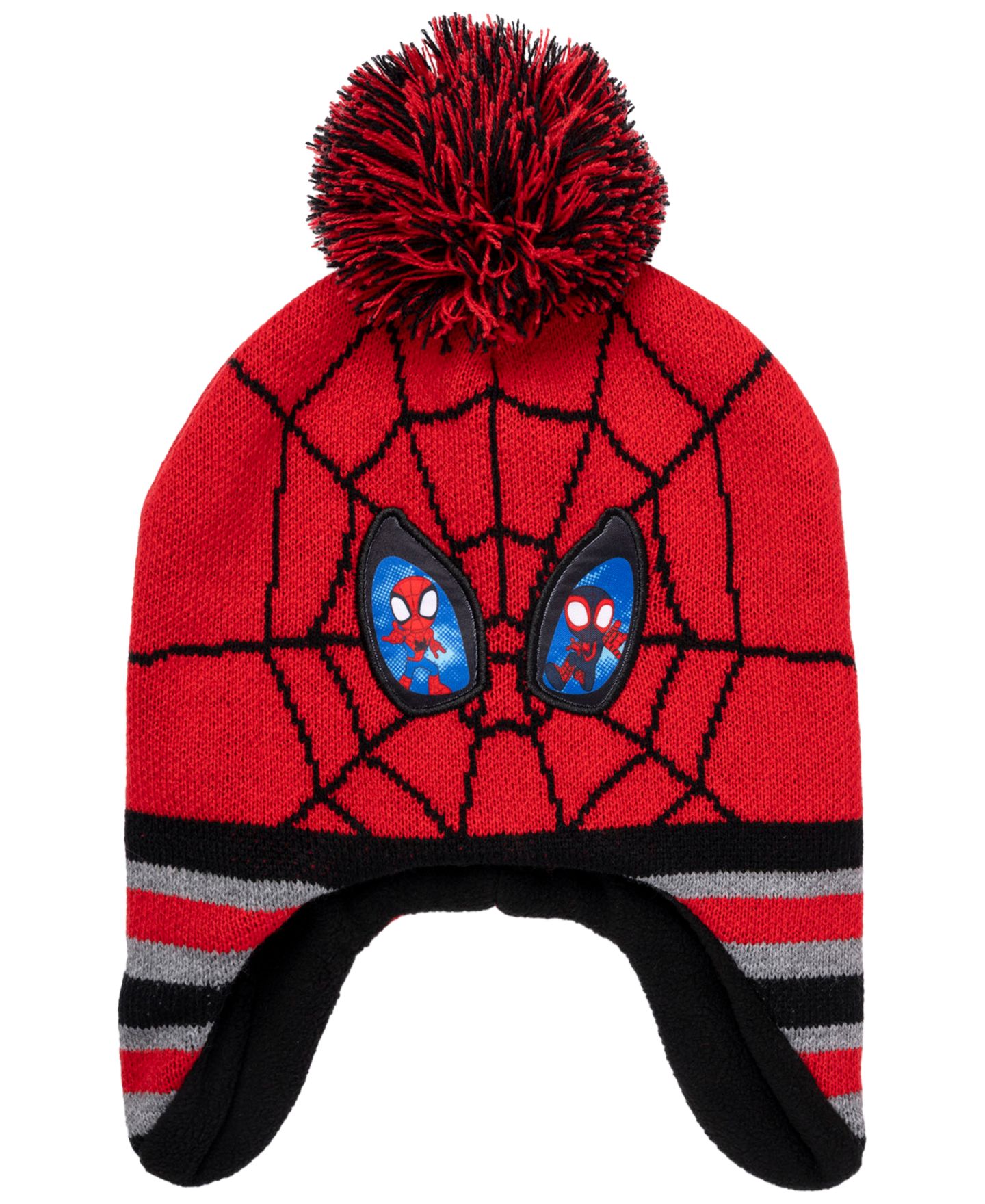 Комплекты Spider-Man Beanie Hat and Mitten, 2-Piece Set для мальчиков-малышей, цвет: Разноцветный — фото 2