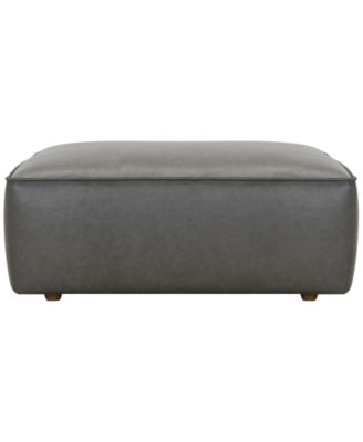 Moxley 40" Genuine Leather Bench Style Ottoman