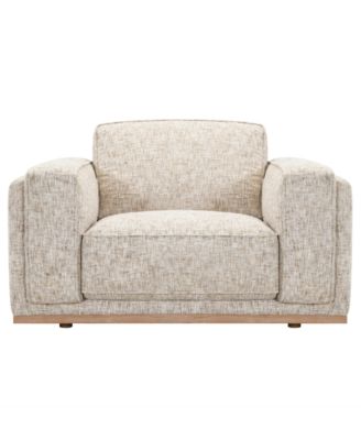 Baymont 53" Fabric Pad-Arm Large Chair