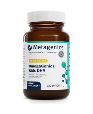 MetaKids DHA Children s DHA and EPA Supplement for Brain, Eye and Immune Health From Calamari Oil,  Fruit Flavor 120 Softgels