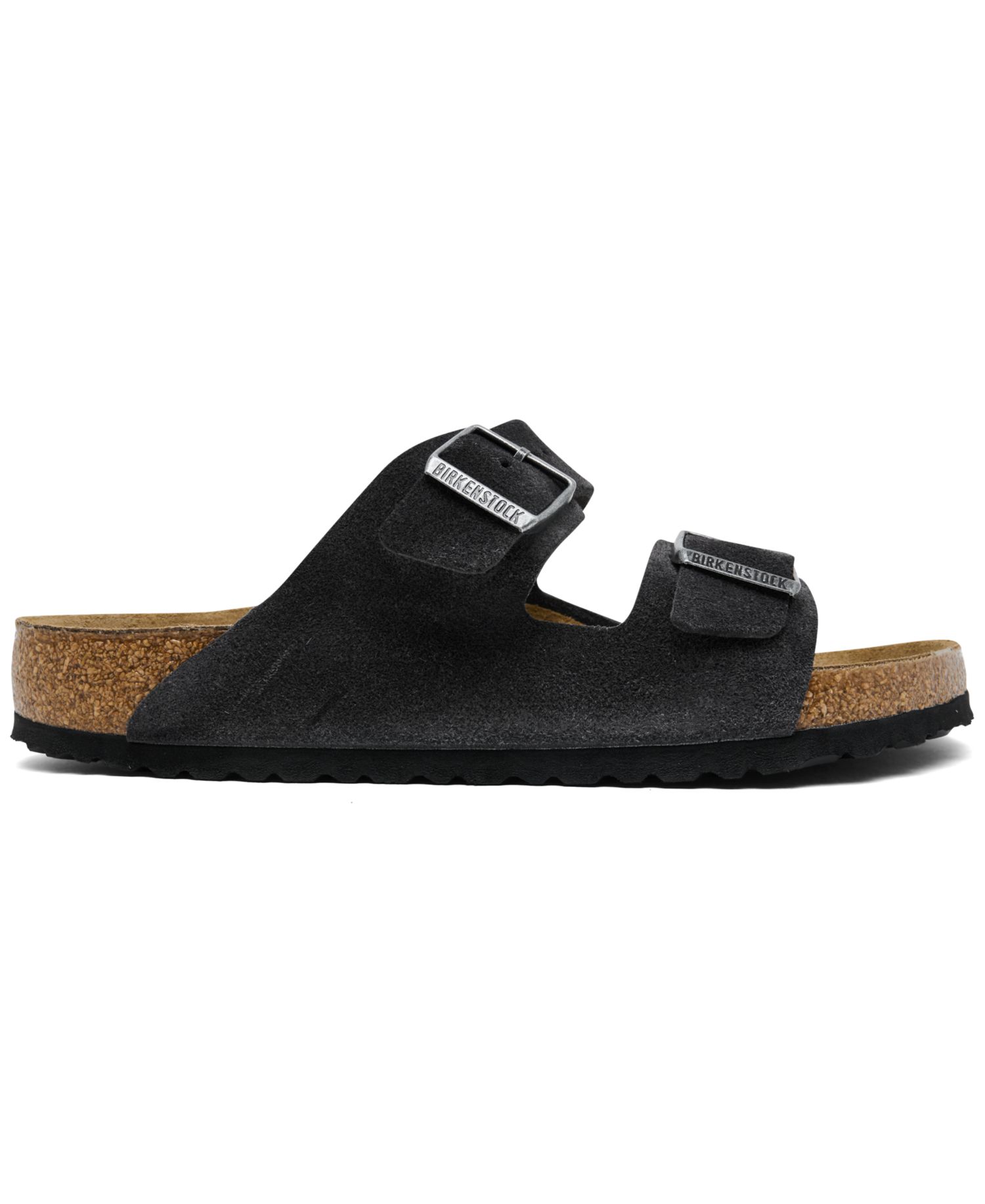 Men's Arizona Suede Leather Soft Footbed Sandals from Finish Line