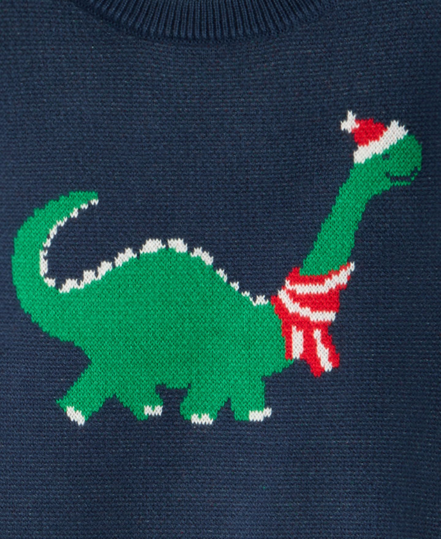 Свитер Epic Threads Holiday Dinosaur для мальчиков-малышей, цвет: Тёмно-синий — фото 3