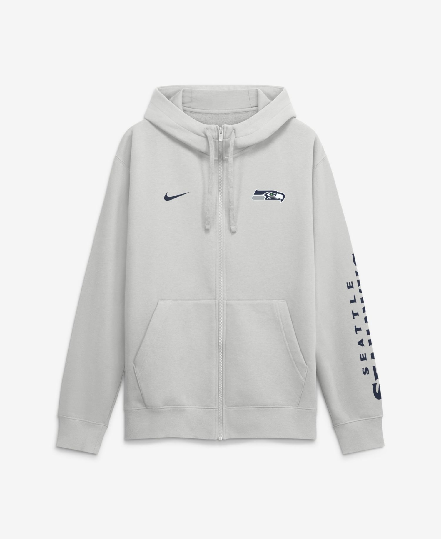 Men's Seattle Seahawks Primetime Club Fleece Full-Zip Hoodie