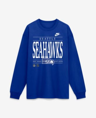 Men's Seattle Seahawks Red Zone Max90 Long-Sleeve Relaxed-Fit T-Shirt