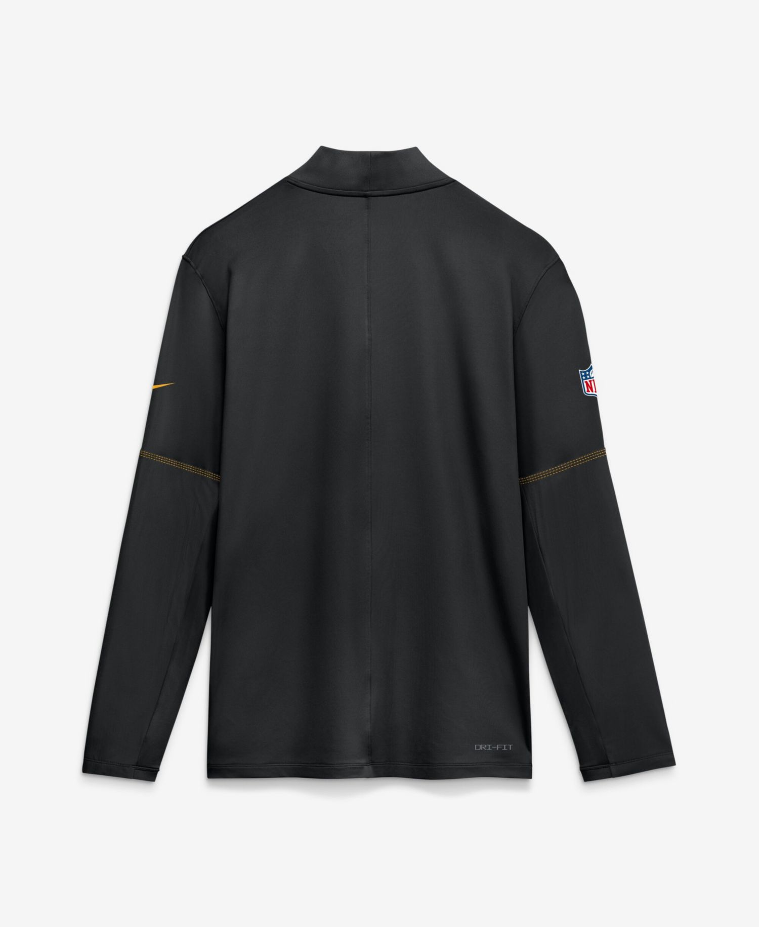 Men's Pittsburgh Steelers Sideline Half-Zip Midweight Pullover Sweatshirt