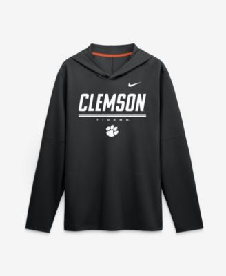 Men's Clemson Tigers Sideline Lightweight Long-Sleeve Dri-FIT Hoodie