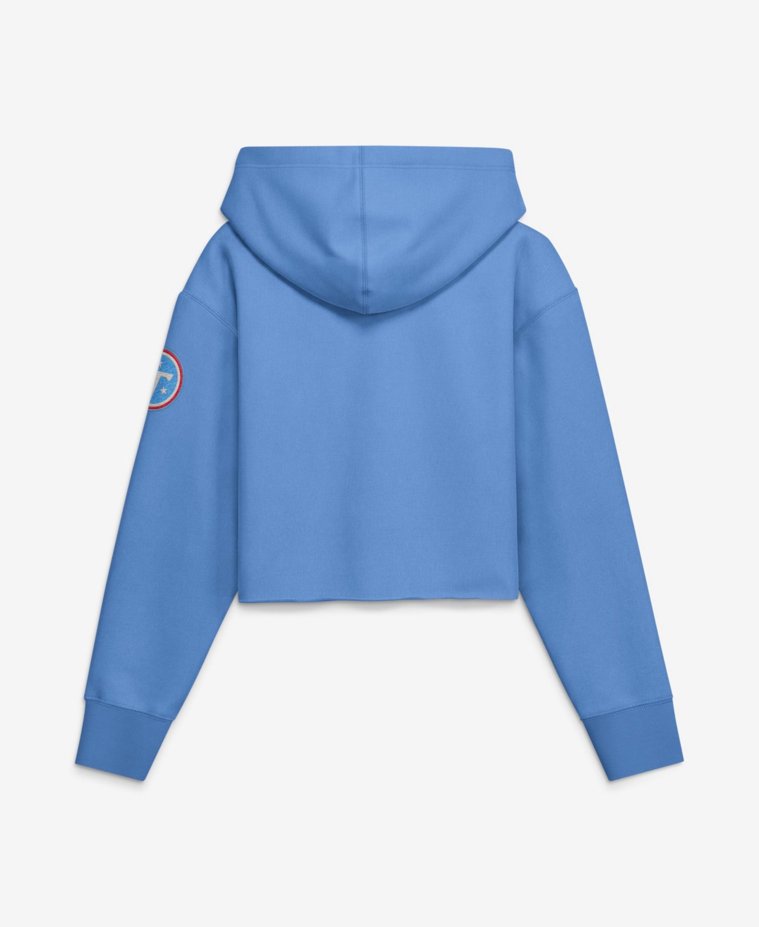 Women's Tennessee Titans Heritage Oversized-Cropped Hoodie