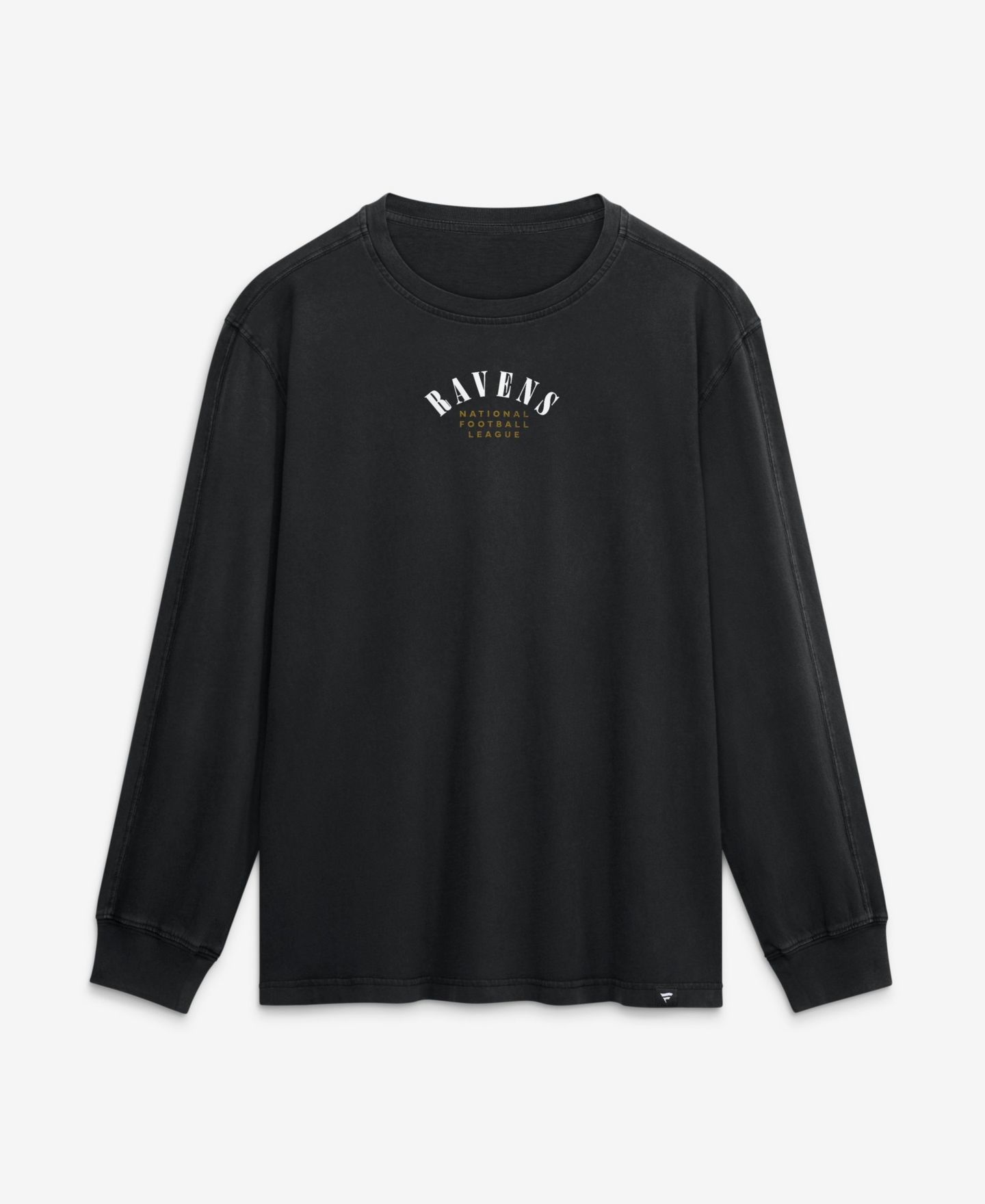 Мужская футболка Fanatics Baltimore Ravens Fullback Drive Relaxed-Fit Long-Sleeve — фото 2