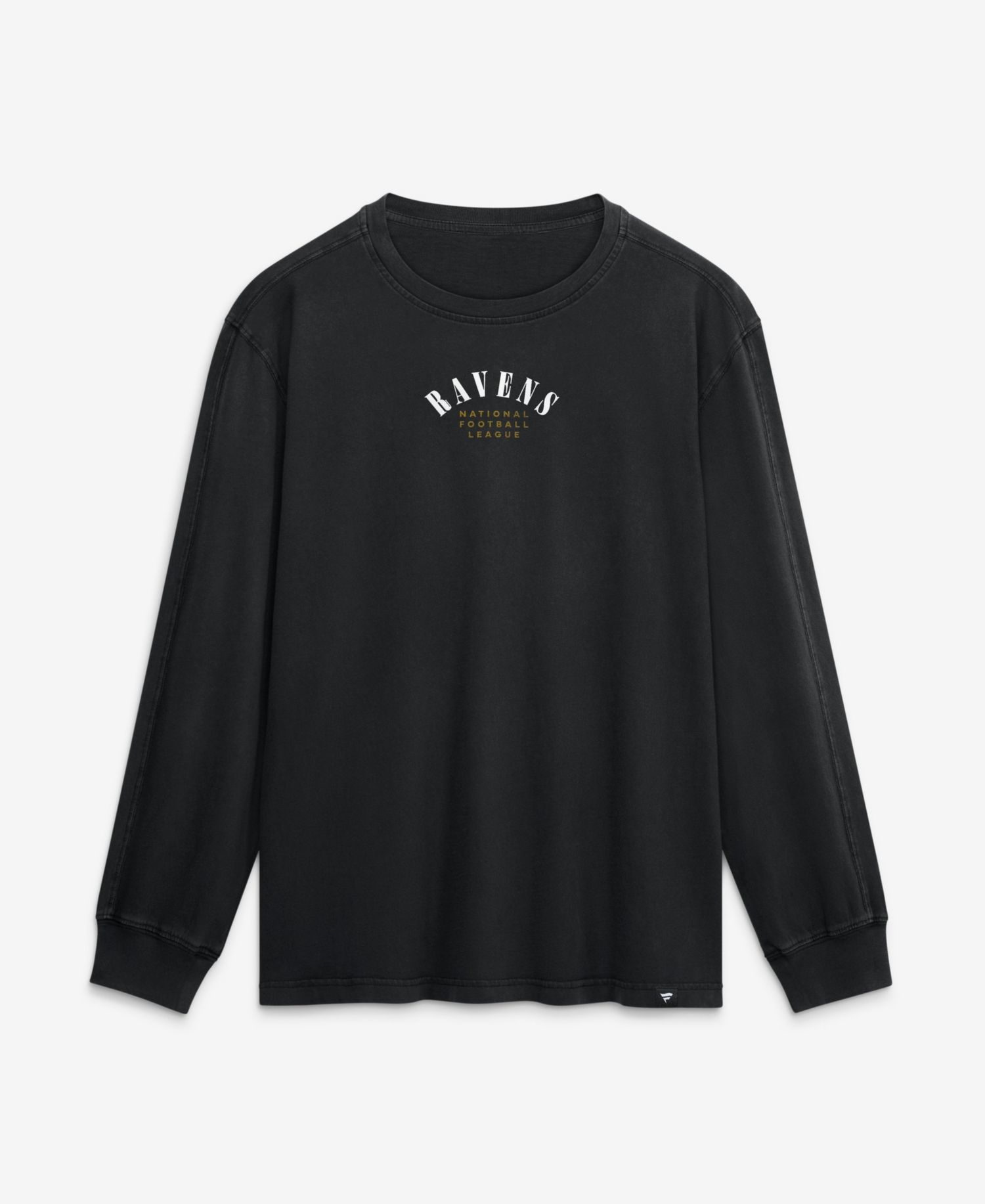 Men's Baltimore Ravens Fullback Drive Relaxed-Fit Long-Sleeve T-Shirt