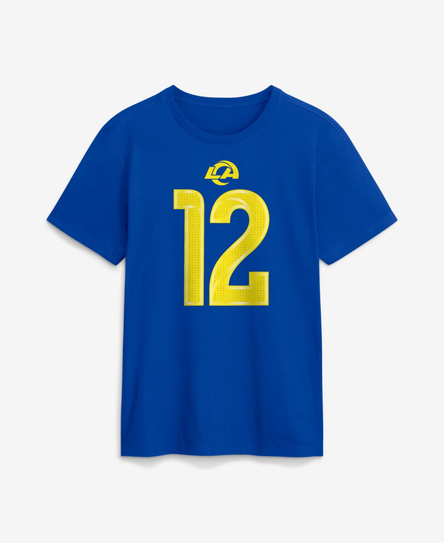 Men's Los Angeles Rams Puka Nacua Name & Number Crew Neck T-Shirt