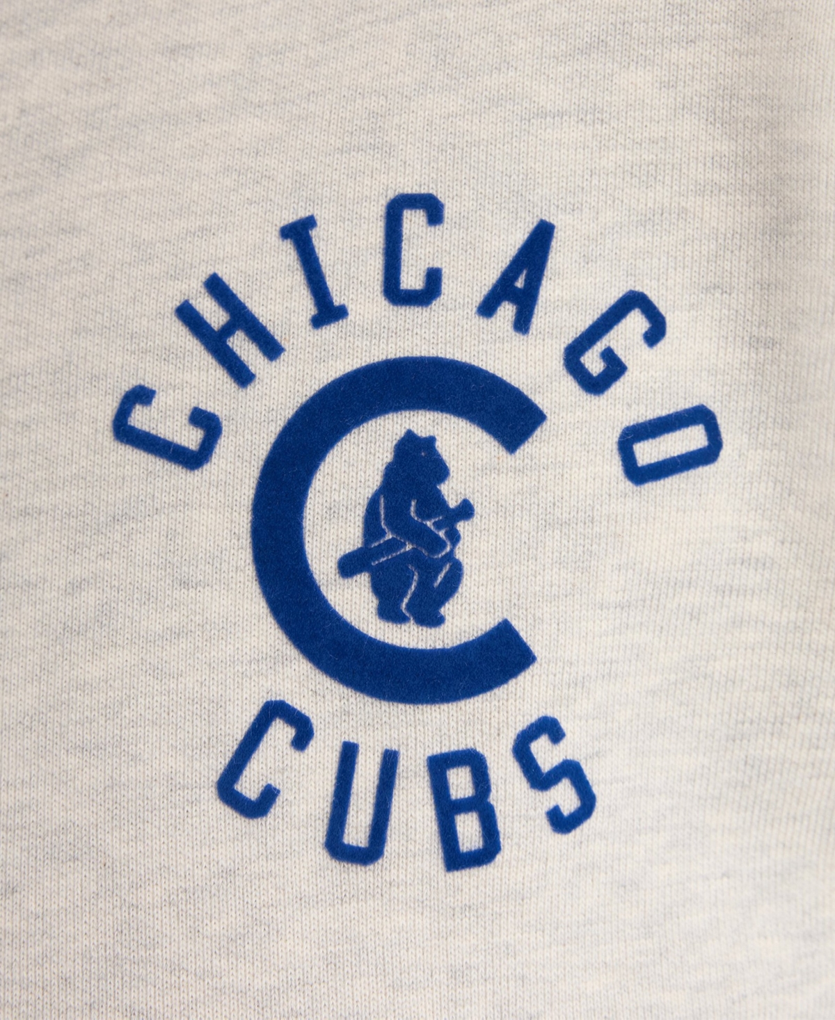 Fanatics Women's Chicago Cubs Quarter-Zip Cropped Sweatshirt
