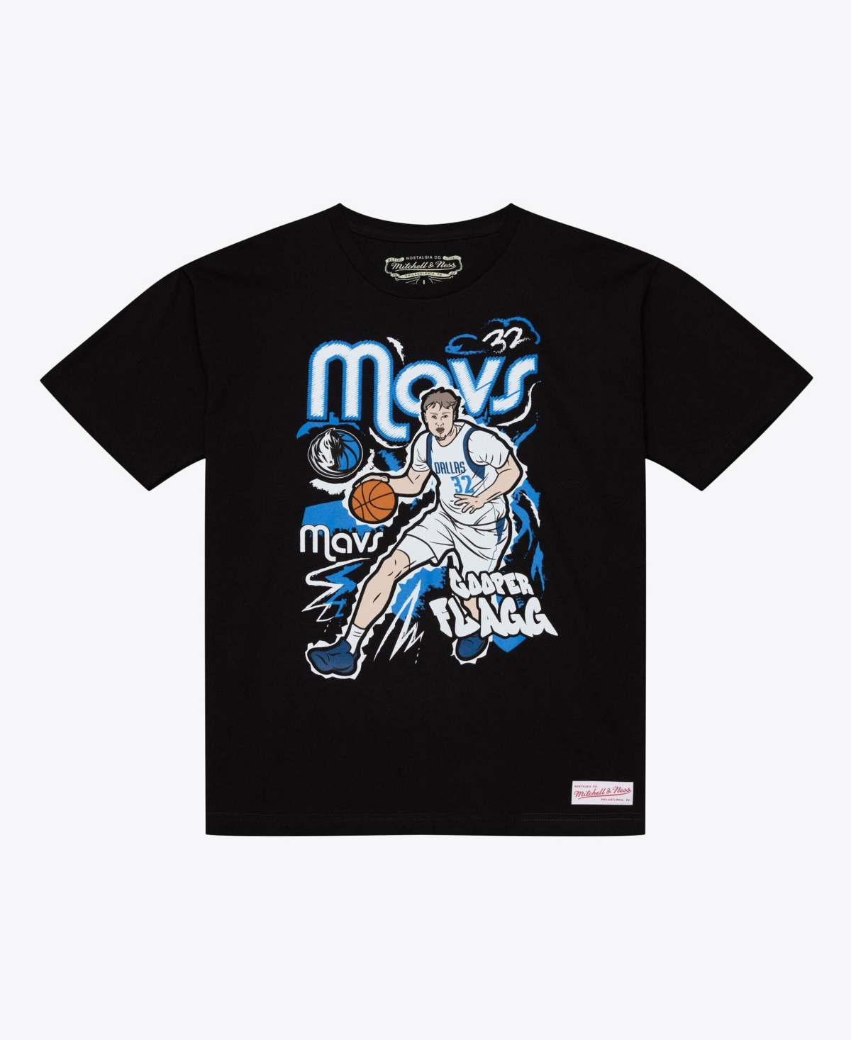 Mitchell & Ness Men's Dallas Mavericks Cooper Flagg Chalked Up T-Shirt