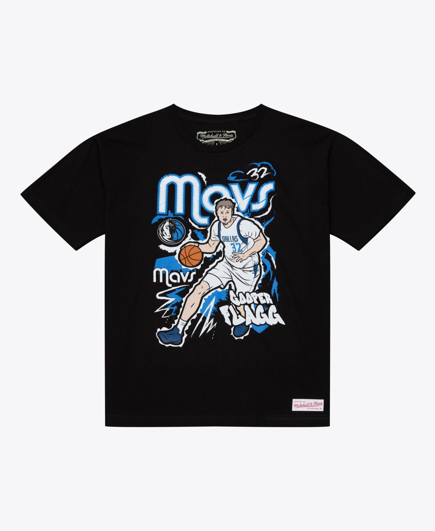 Men's Dallas Mavericks Cooper Flagg Chalked Up T-Shirt