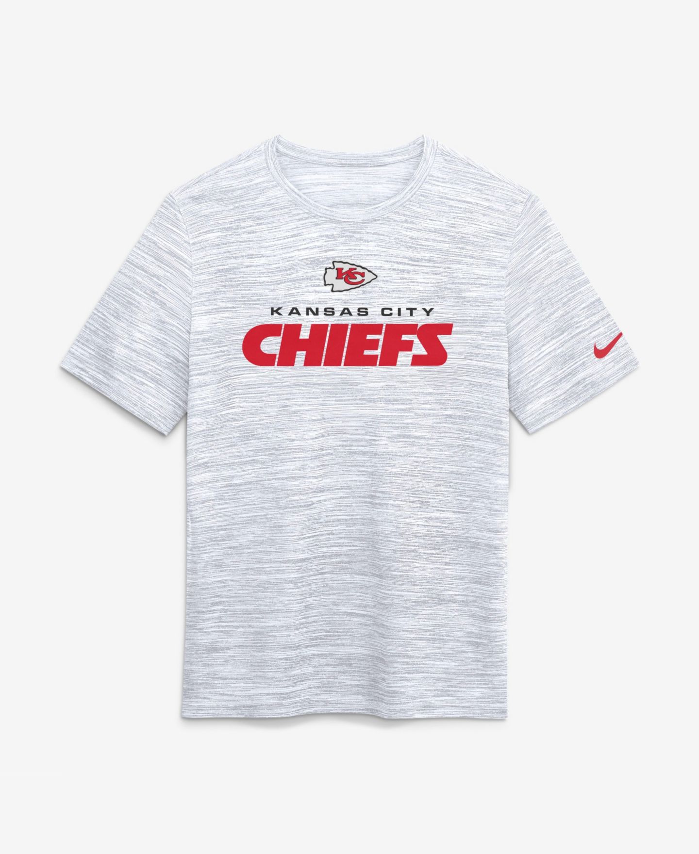 Мужская футболка Nike Kansas City Chiefs Velocity Crewneck — фото 2