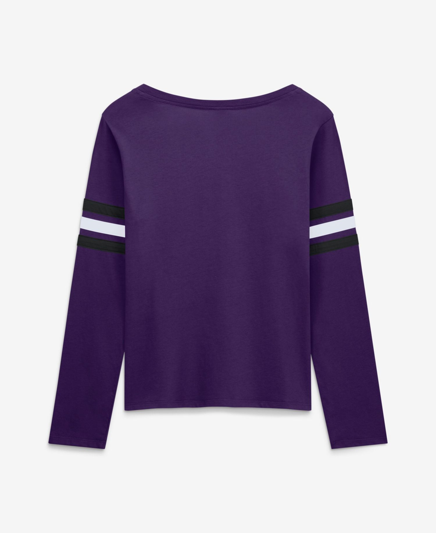 Women's Baltimore Ravens Team First Coverage Scheme Lace-Up Long-Sleeve T-Shirt