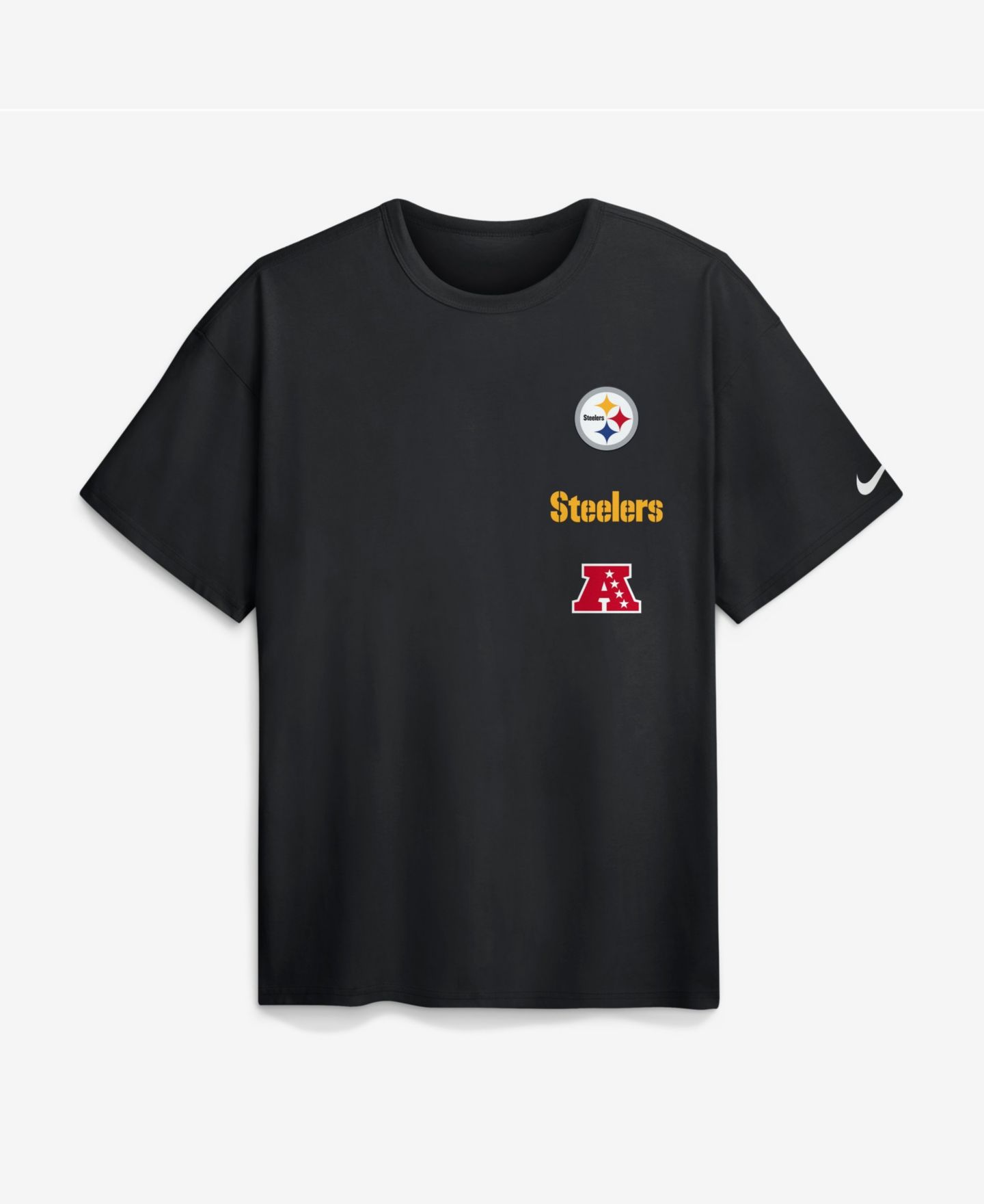 Мужская футболка Nike Pittsburgh Steelers Max90 Heavyweight Cotton — фото 3
