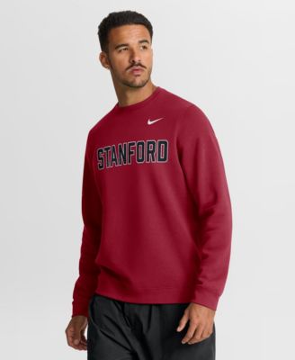 Men's Stanford Cardinal 2026 Sideline Club Long-Sleeve Fleece Sweatshirt