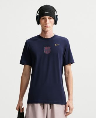 Men's Fc Barcelona Screen Print Graphics T-Shirt