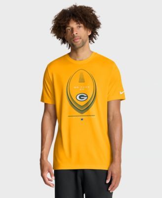 Men's Green Bay Packers Legend Icon Crewneck Screen-Print Graphic T-Shirt