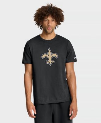 Men's New Orleans Saints Essential Screen-Print Crewneck T-Shirt