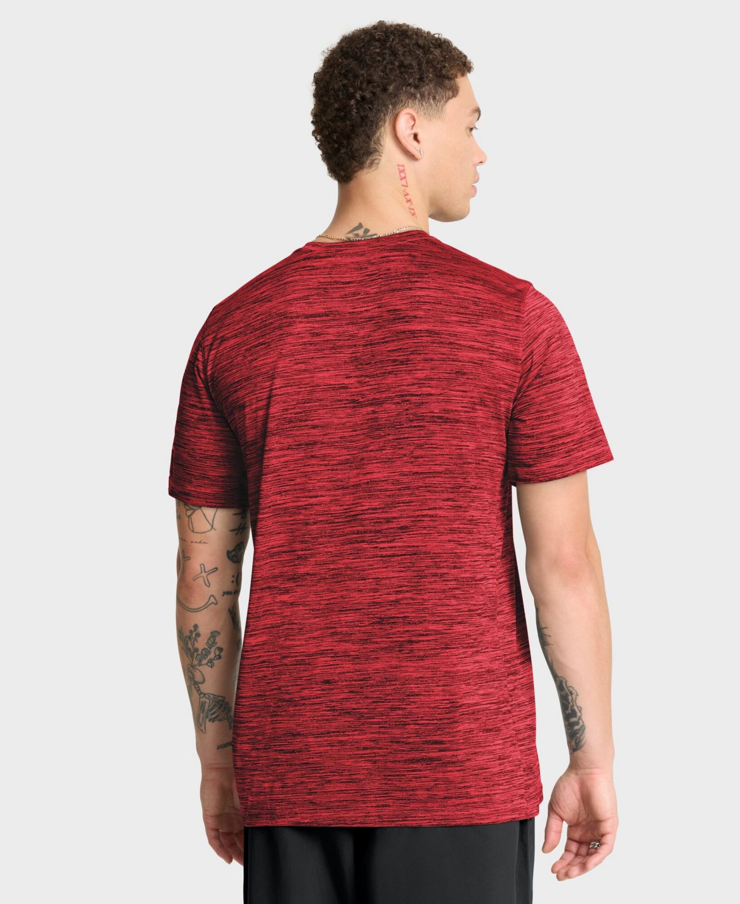 Men's Texas Rangers Velocity Cross-Dyed Pattern T-Shirt