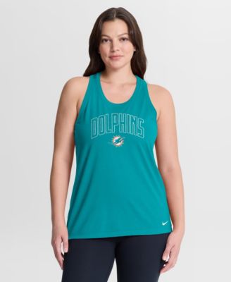 Women's Primetime Miami Dolphins Scoop Neck Tri-Blend Tank Top