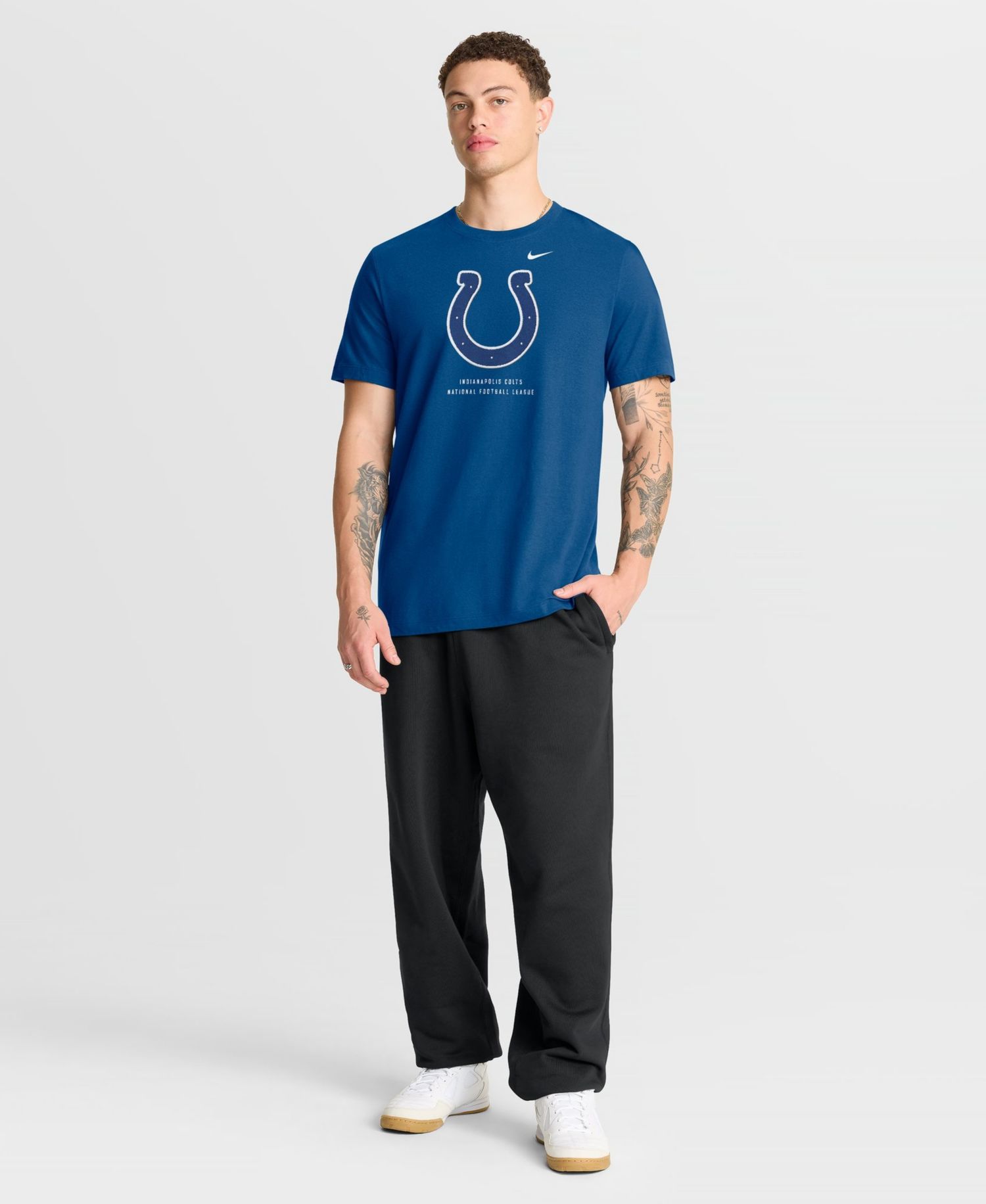 Men's Indianapolis Colts Essential Crewneck T-Shirt
