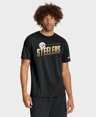 Men's Pittsburgh Steelers Believe The Game Tri-Blend Screen-Print T-Shirt