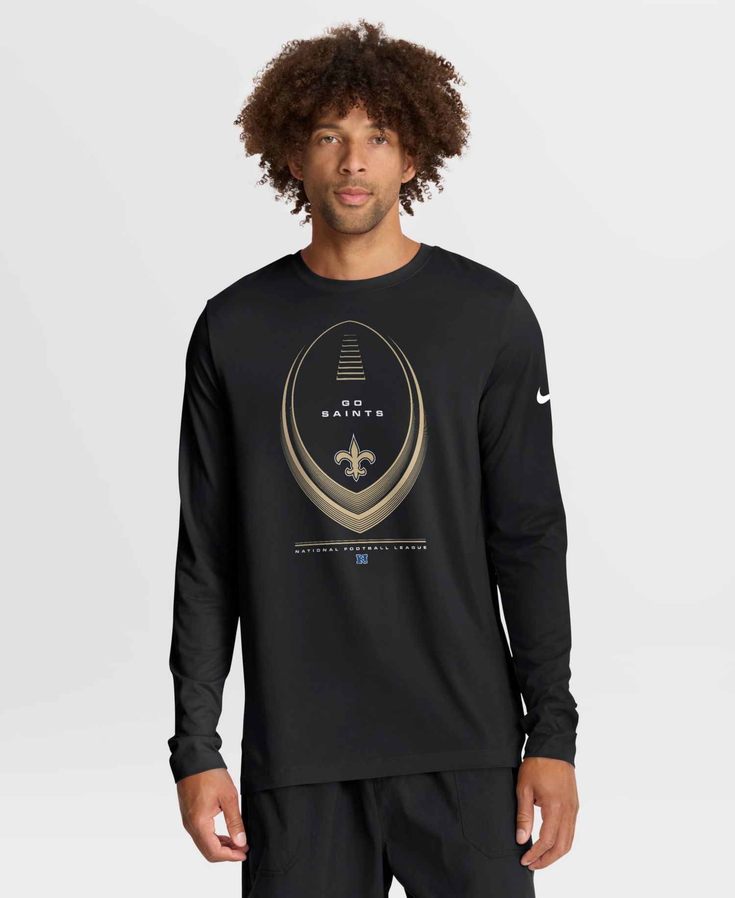 Men's New Orleans Saints Legend Icon Long-Sleeve T-Shirt