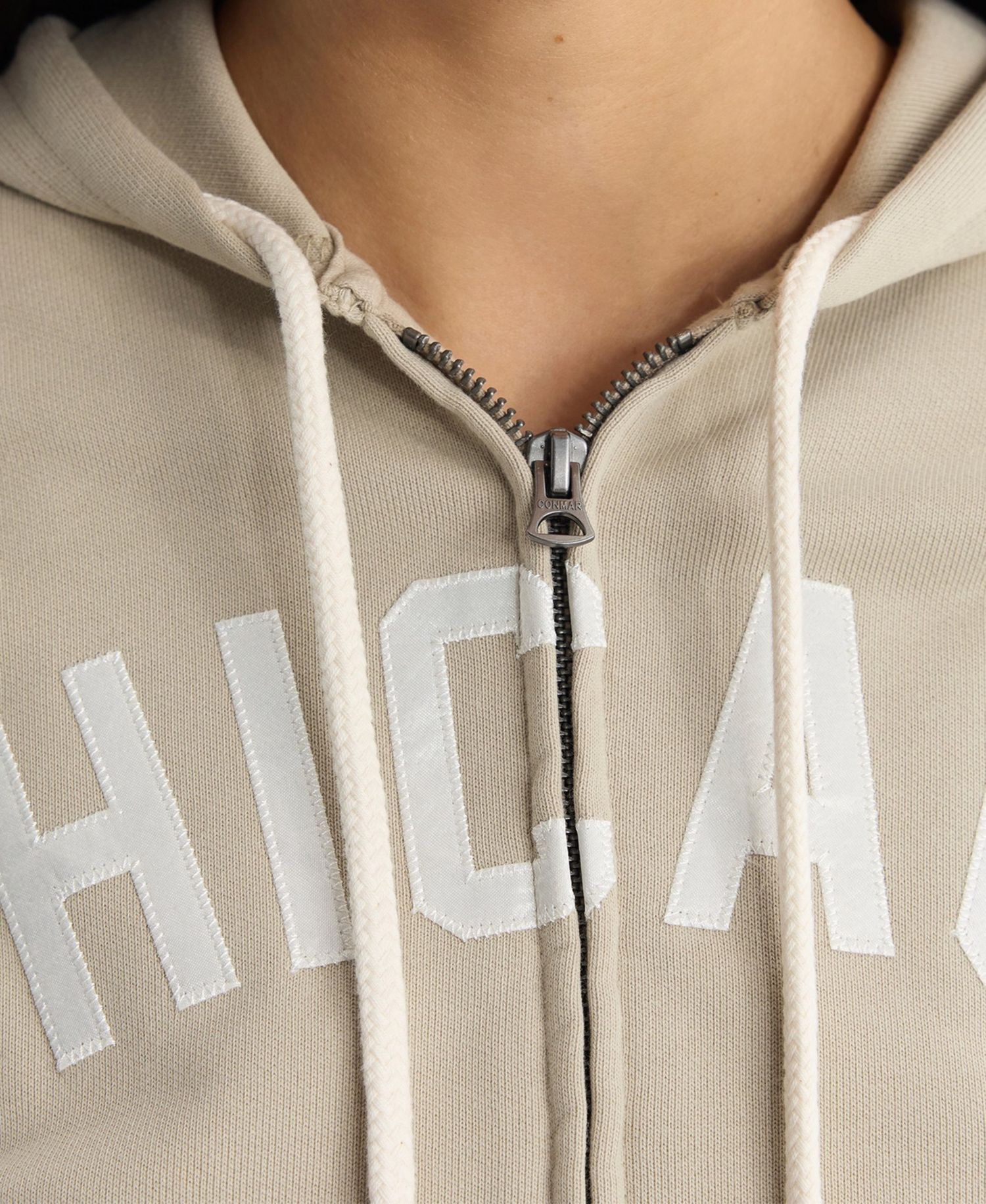Women's Chicago Cubs Iconic Terry Full-Zip Hoodie