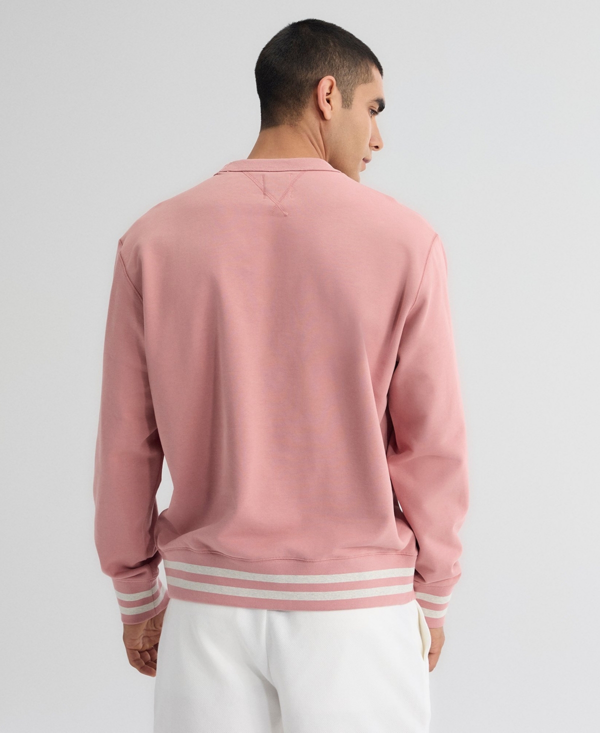 Fanatics Men's Boston Red Sox Iconic Terry Relaxed-Fit Long-Sleeve Sweatshirt