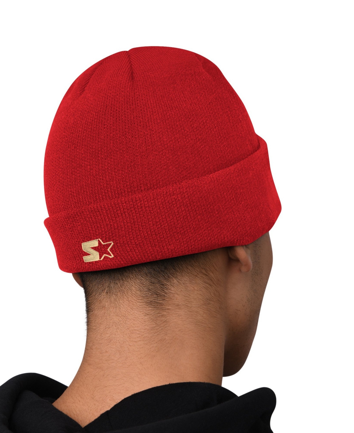 Starter Men's San Francisco 49ers Graphic Classic-Fit Hoodie and Cuffed Knit Hat, 2-Piece Set