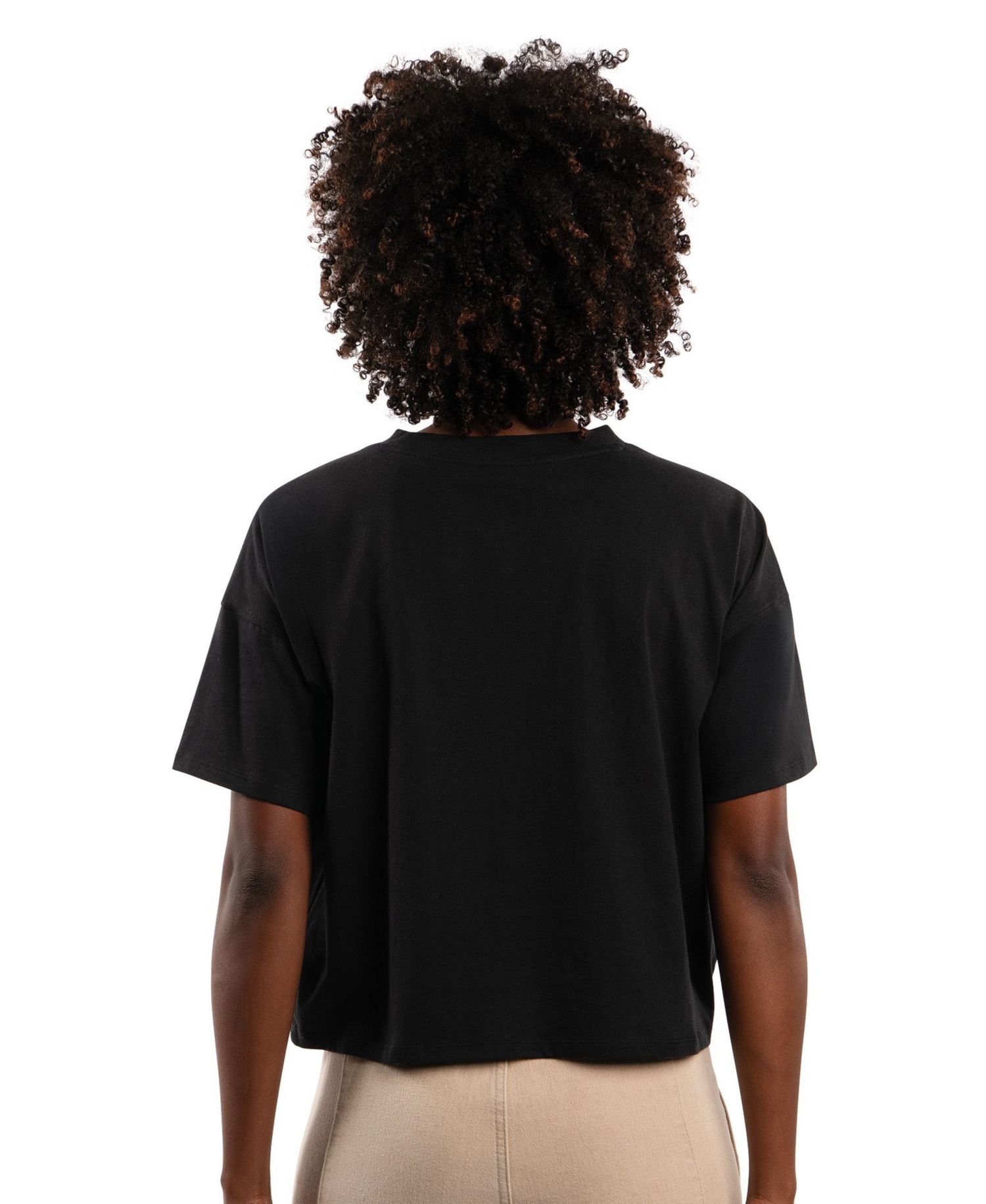Women's Cincinnati Bengals Cropped Boxy T-Shirt