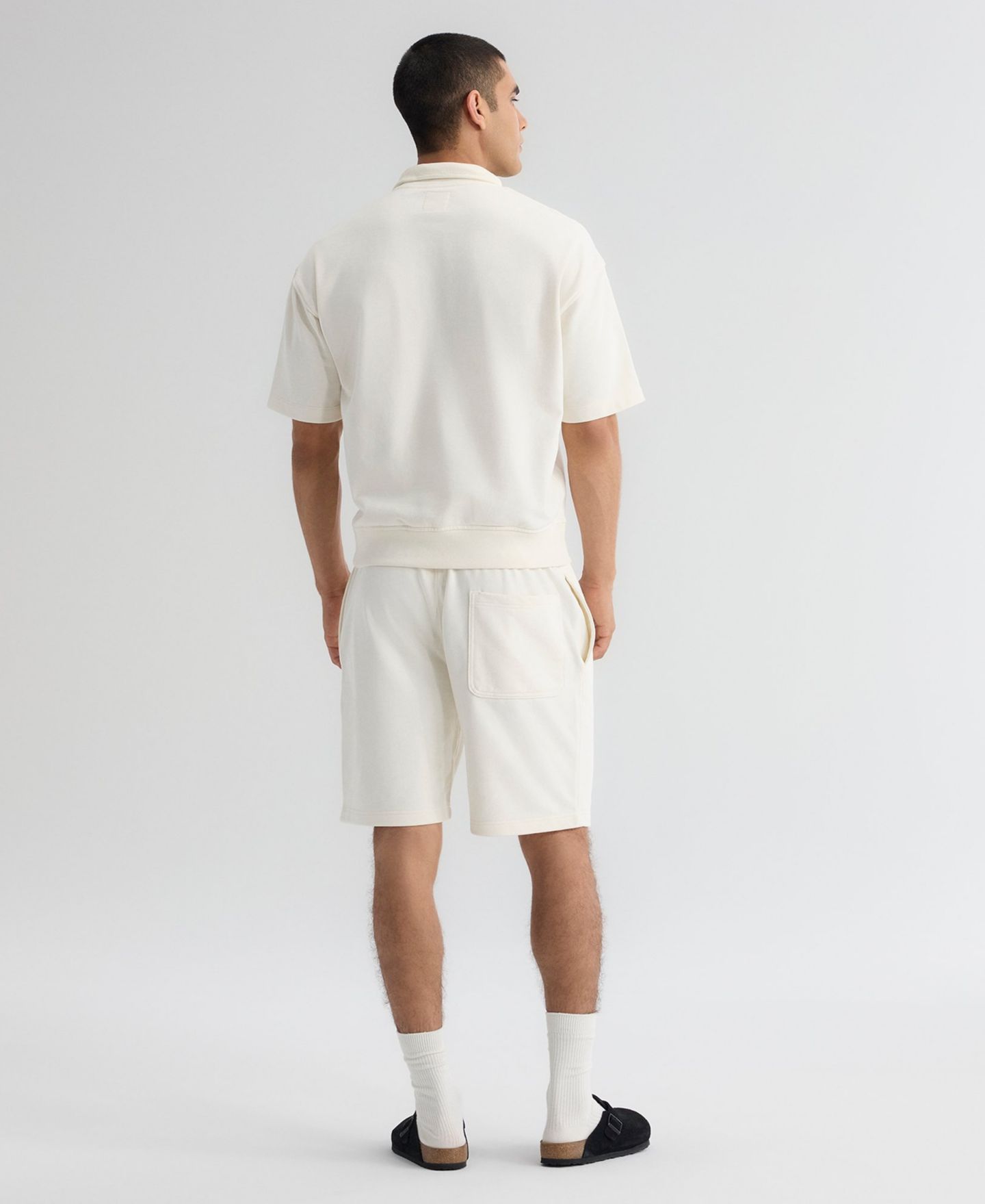 Мужской свитер Fanatics Los Angeles Dodgers Iconic Mock Neck Pre-Season Terry Short Sleeve Pullover — фото 6