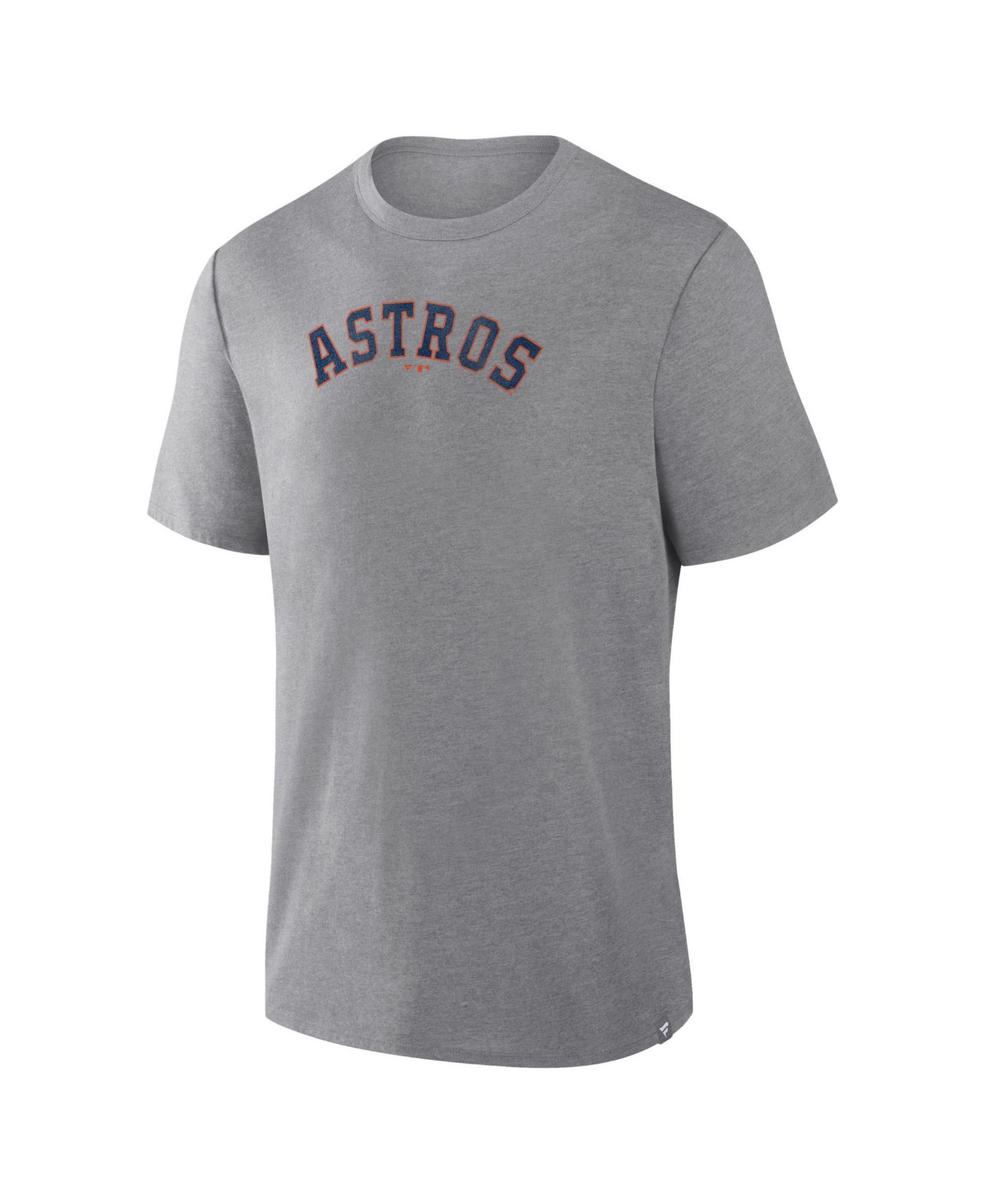 Мужская футболка Fanatics Houston Astros Play Tribute Distressed Tri-Blend — фото 2