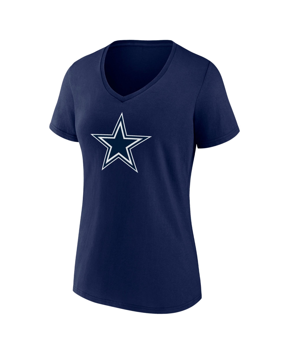 Logo Athletic Women's Dallas Cowboys V-Neck T-Shirt