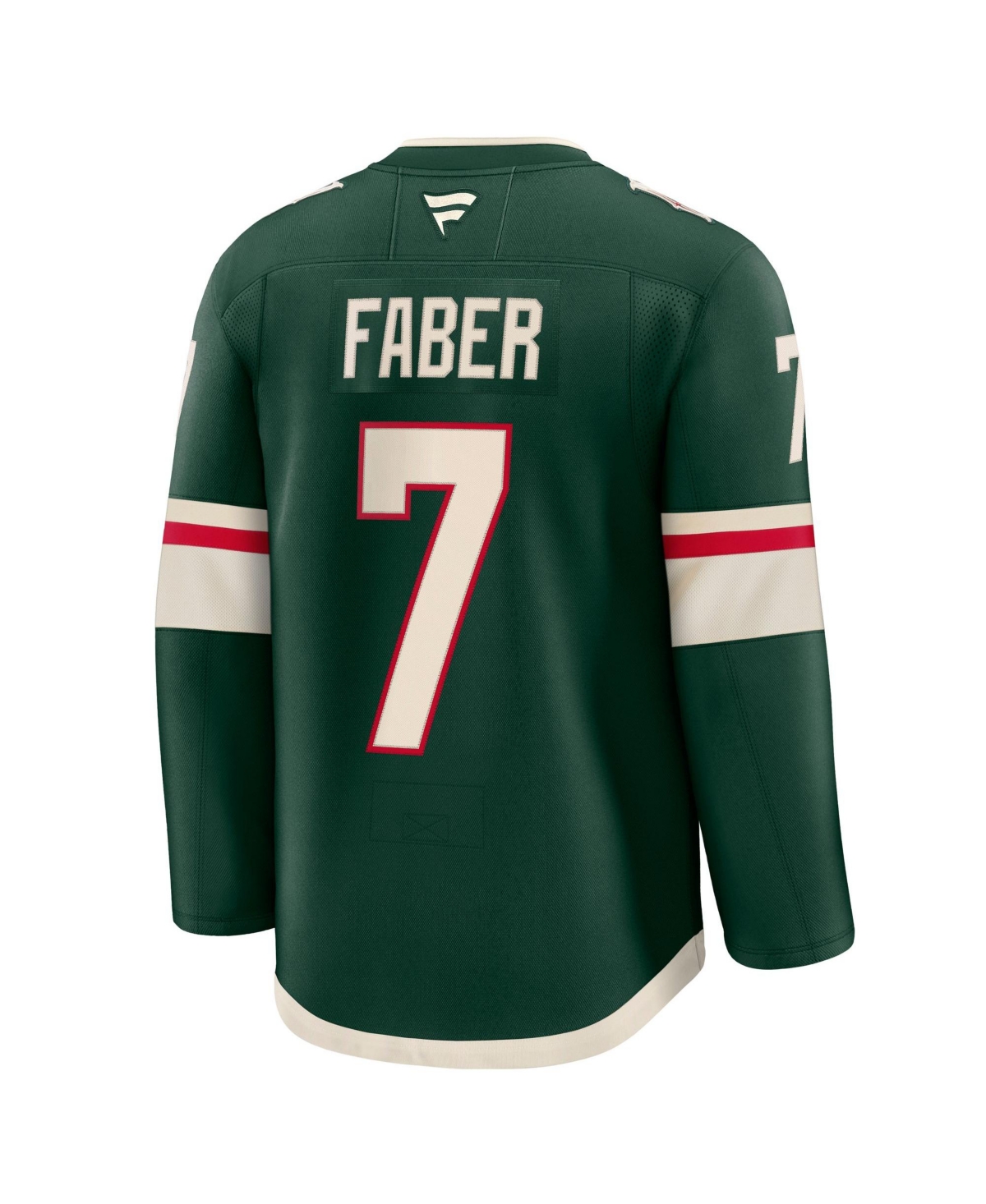 Fanatics Men's Minnesota Wild Brock Faber Premium Long-Sleeve Jersey