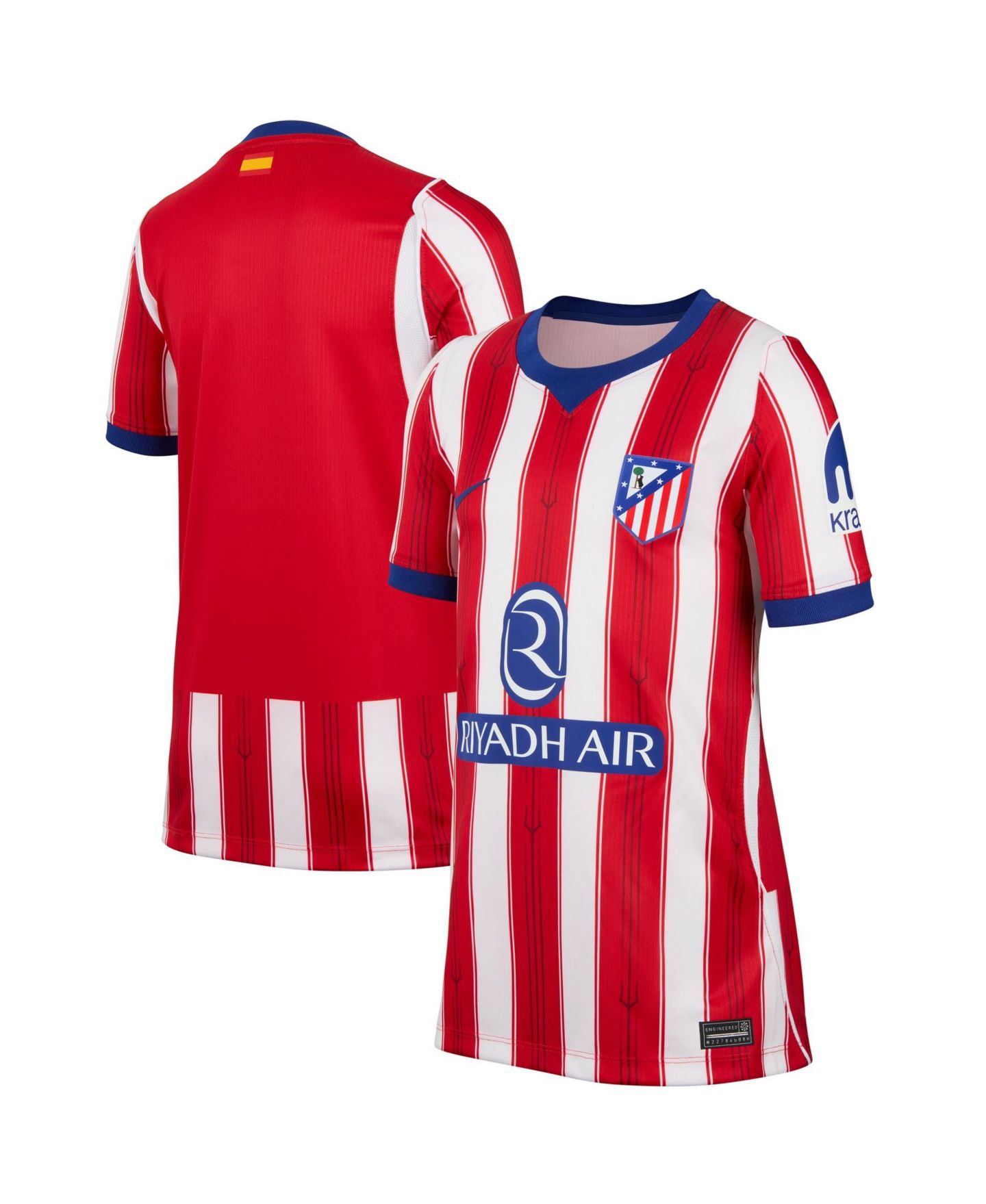 Детское джерси Nike Atletico de Madrid Stadium с V-образным вырезом — фото 1