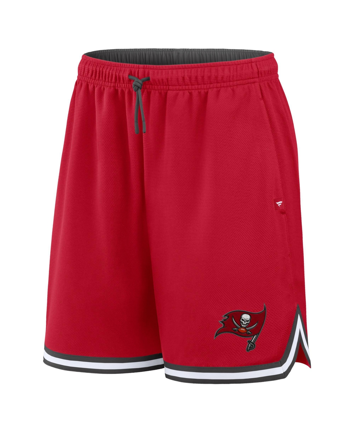 Fanatics Men's Tampa Bay Buccaneers Fearless Drive Mesh Drawstring Shorts, 7" Inseam