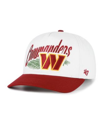 Washington Commanders Retro Adjustable Cotton Baseball Cap