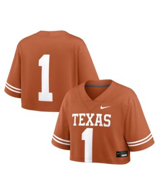 Women's Texas Longhorns Crop Jersey