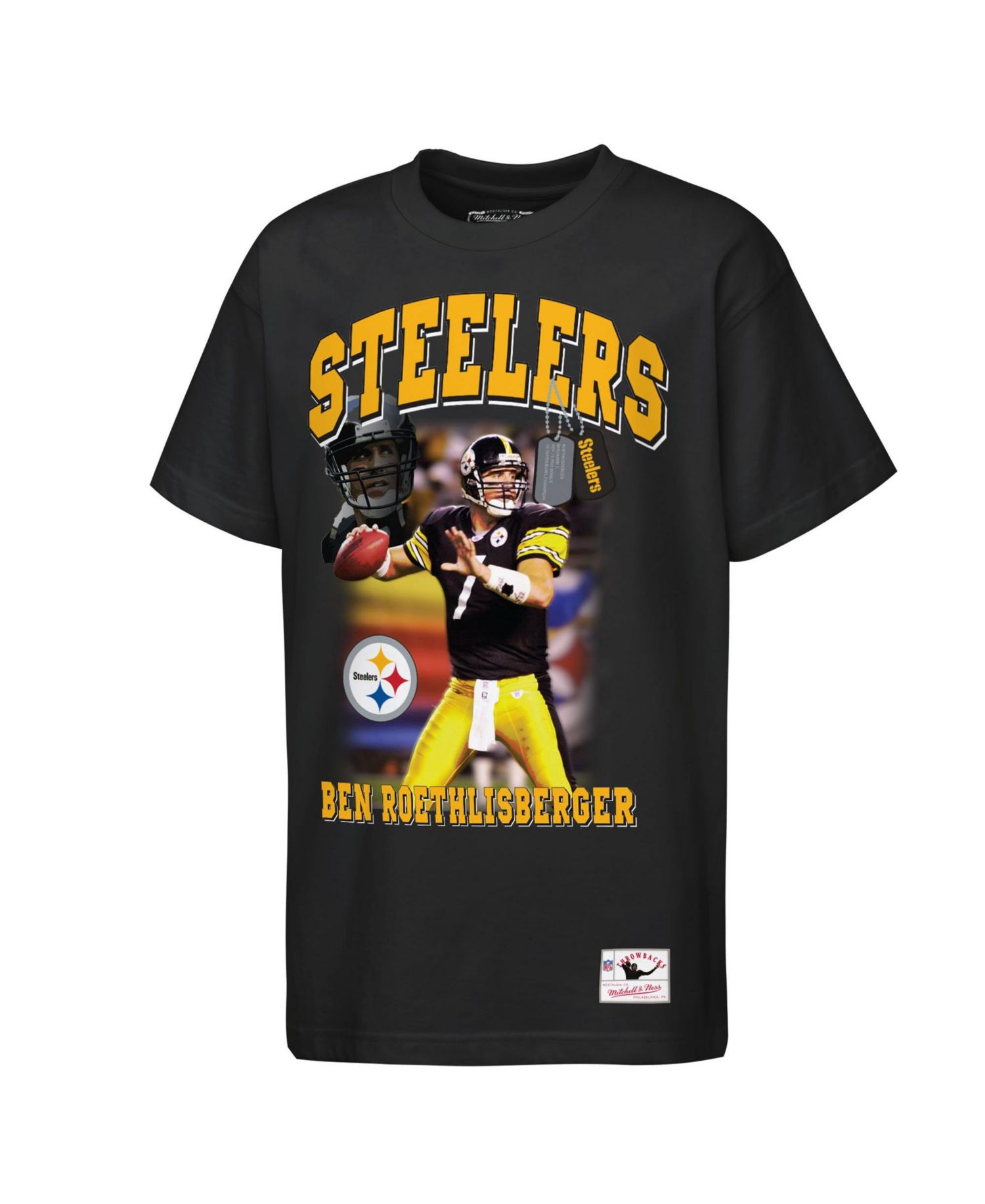 Boys' and Girls' Photo Reel Ben Roethlisberger Pittsburgh Steelers T-Shirt