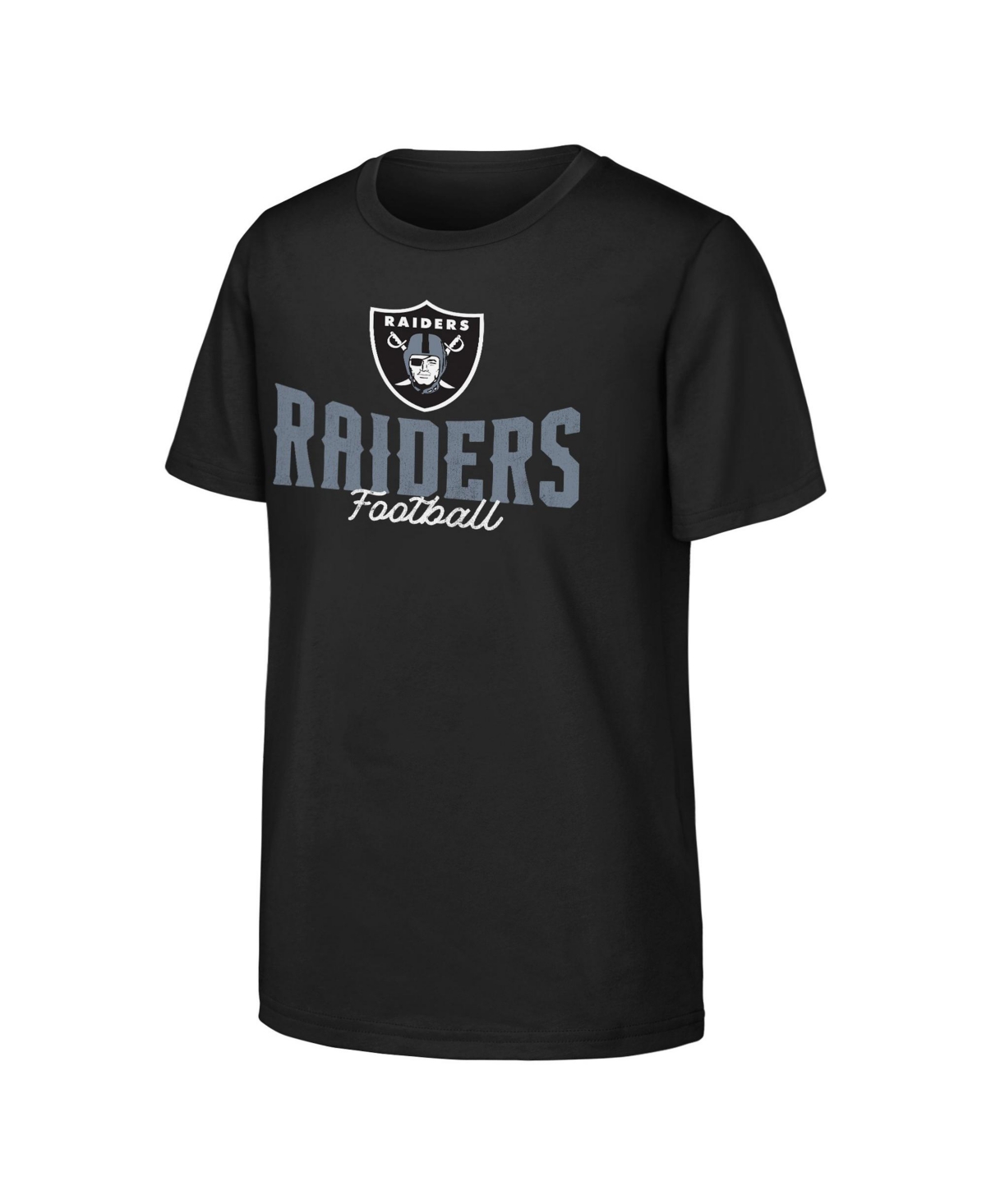 Outerstuff Boys' and Girls' Las Vegas Raiders Top Pick Screen Print Regular-Fit T-Shirt