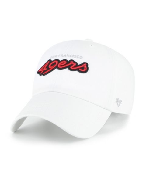 Женская кепка '47 Brand San Francisco 49ers Trendy Script Clean Up Adjustable