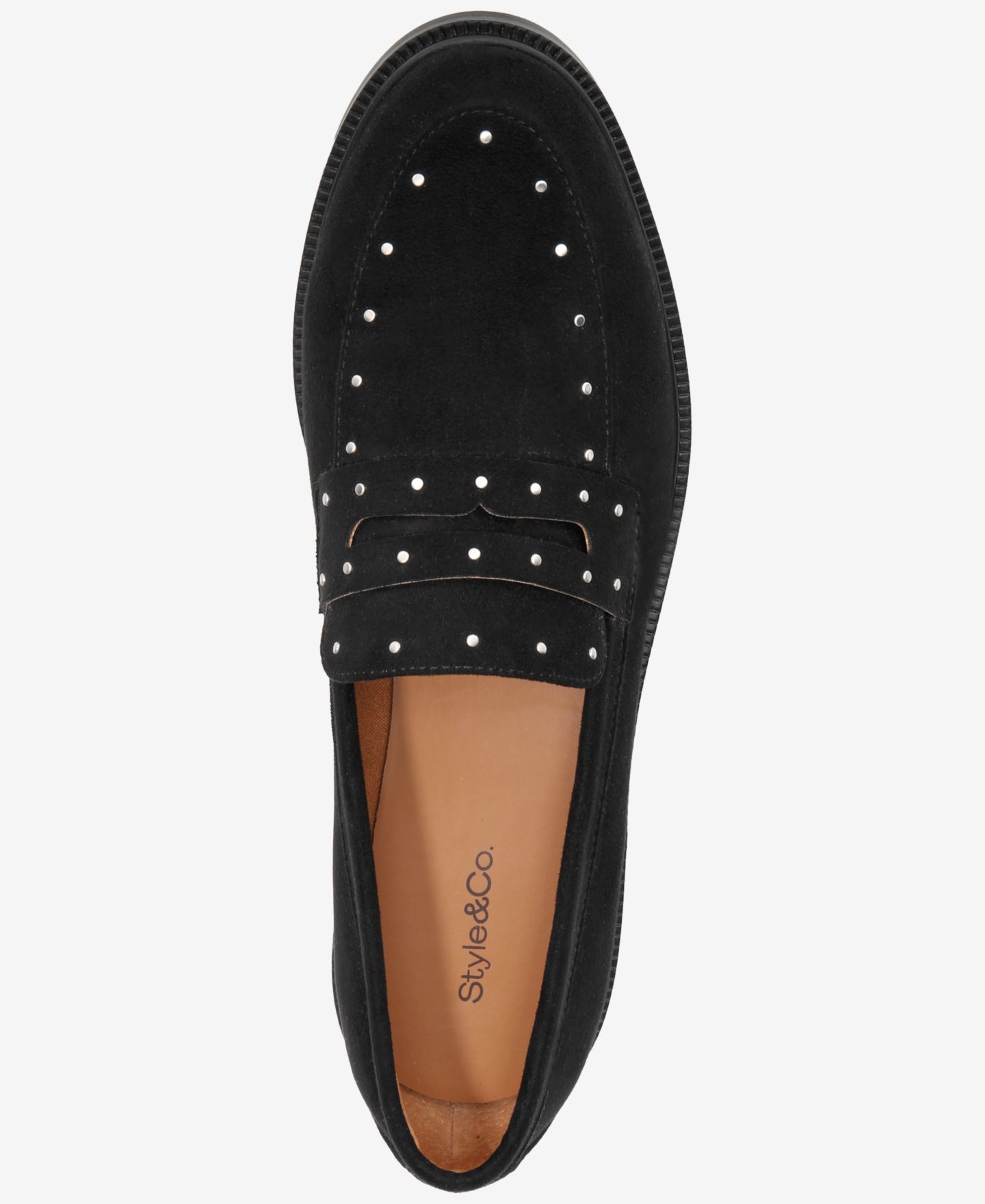 Женские туфли Style & Co Ammber Round Toe Block Heel, цвет: Чёрный — фото 7