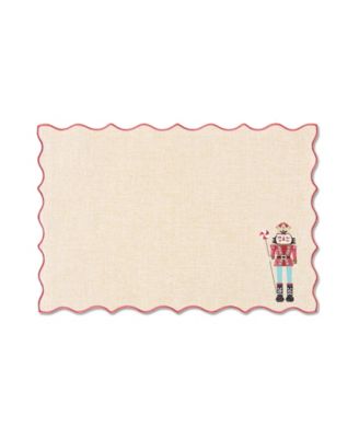 Nutcracker Embroidered Single Placemat